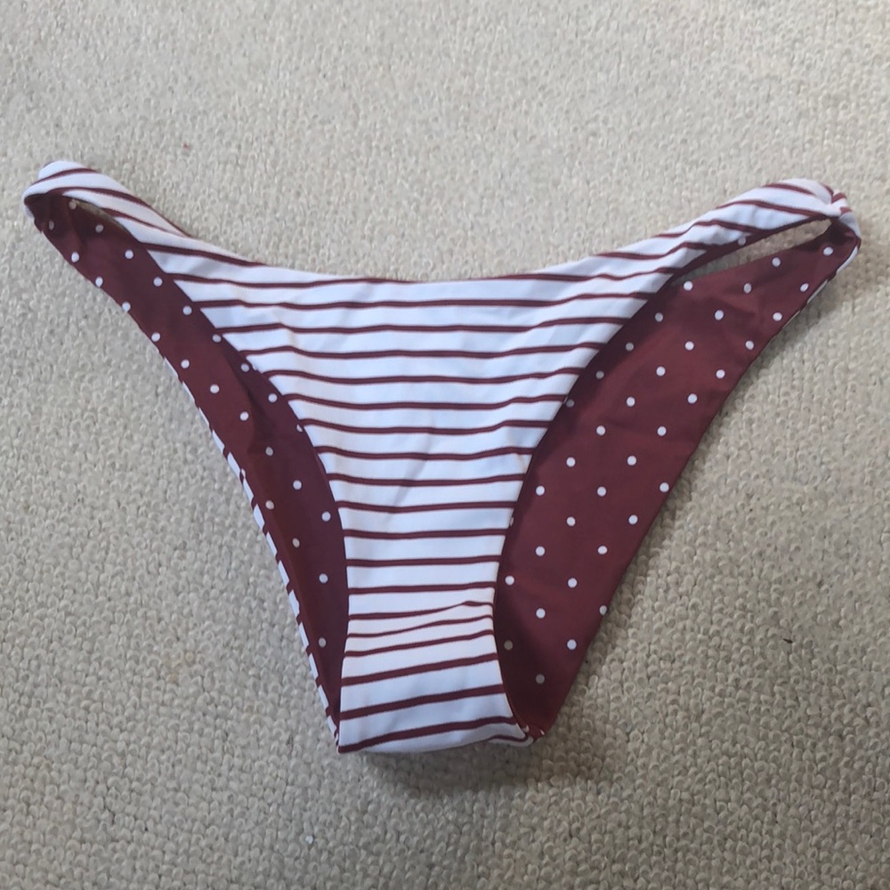 reversible cheeky bikini bottom